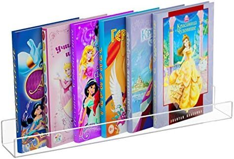 NIUBEE Acrylic Invisible Floating Bookshelf 24 inch,Kids Clear Wall Bookshelves Display Book Shel... | Amazon (US)