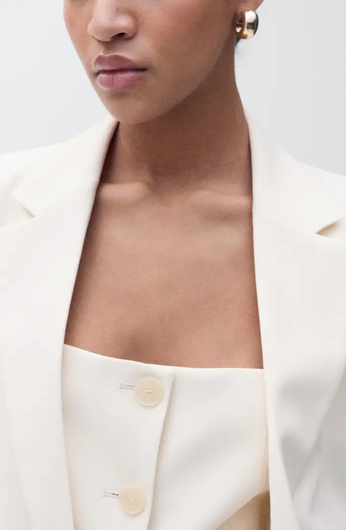 MANGO Tempo Double Breasted Blazer | Nordstrom | Nordstrom