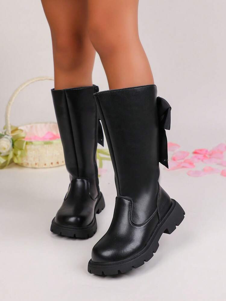 Children's Boots With Bow Decor, Boots, Riding Boots | SHEIN