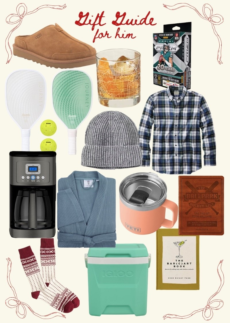 And now for the fellas on your list! I hope this Gifts for Him guide is so helpful for you! I know men can be hard to shop for, so I enlisted the help of my husband, and we put together this guide with hopefully something for every guy on your list!

#LTKGiftGuide #LTKMens #LTKHoliday