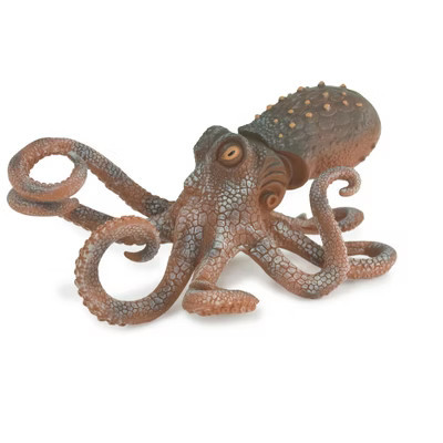 Octopus, Octopodes, Octopoda, Octopi, Ocean, Hand Painted, Rubber Realistic Toy Figure, Model, Replica, Kids, Gift, 8 Inches CH1000 BB219 | Target