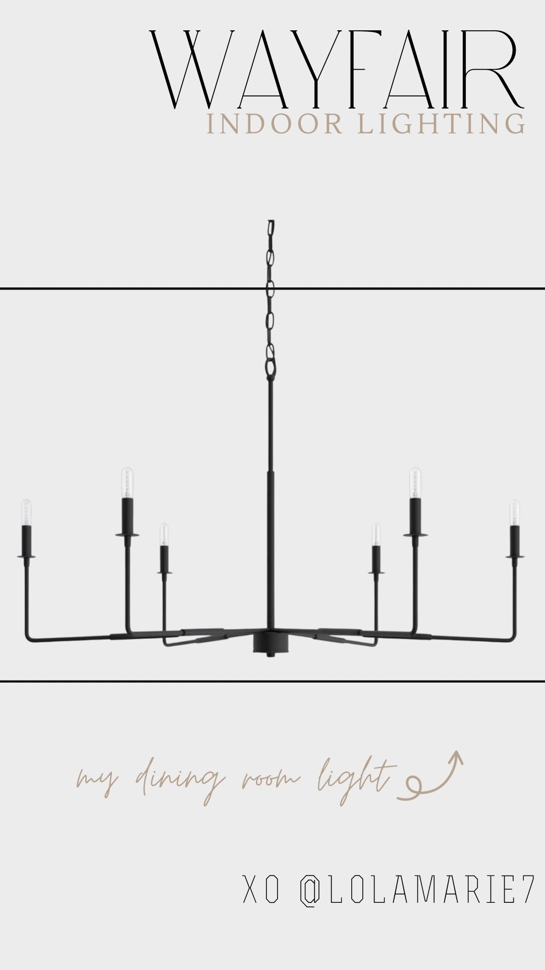 My dining room light from Wayfair!

#diningroom #wayfaor #indoorlighting

#LTKSaleAlert #LTKHome