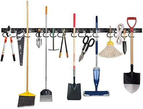 Twinkle Star Garage Tool Organizer Wall Mount, Mop Broom Holder, Wall Holders for Tools, 4 Pack | Amazon (US)