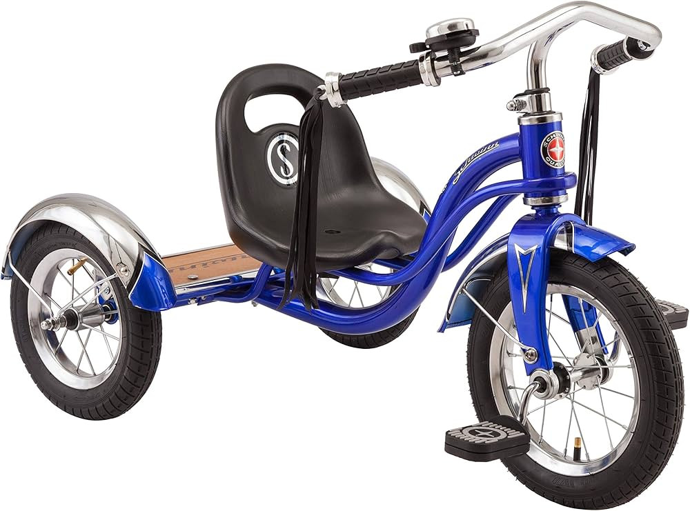 Schwinn Roadster Bike for Toddler, Kids Classic Tricycle, Low Positioned Steel Trike Frame with B... | Amazon (US)
