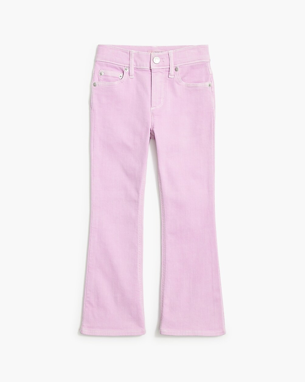 Girls' garment-dyed flare jean | J.Crew Factory