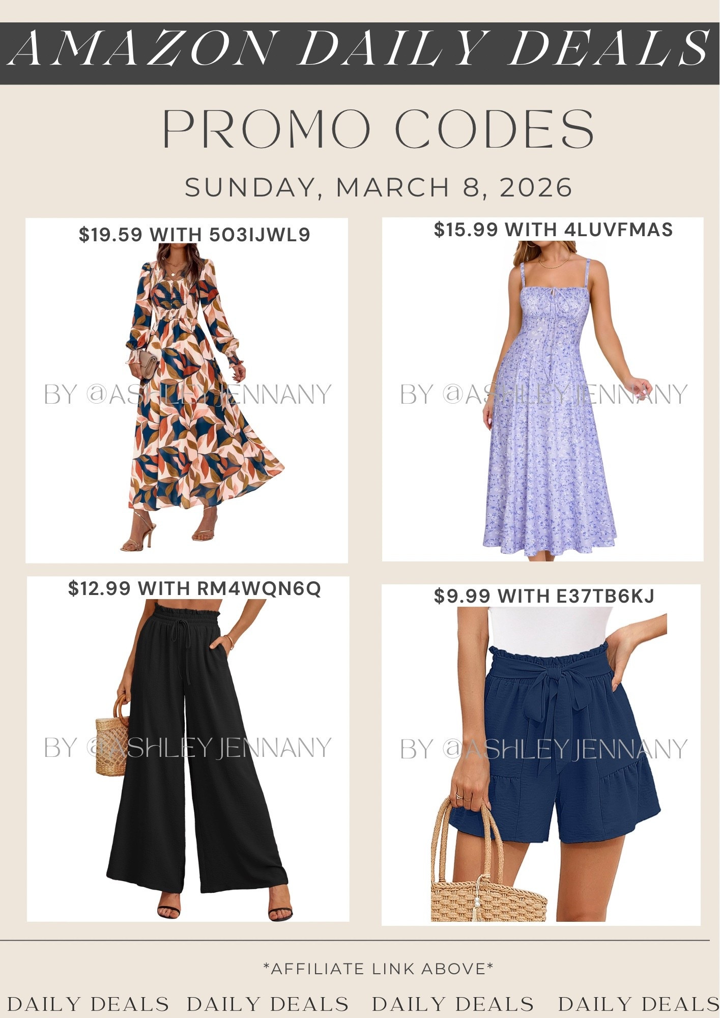 Amazon fashion deals on spring dresses, wide leg pants and high waisted shorts

#LTKSaleAlert #LTKMidsize #LTKSeasonal