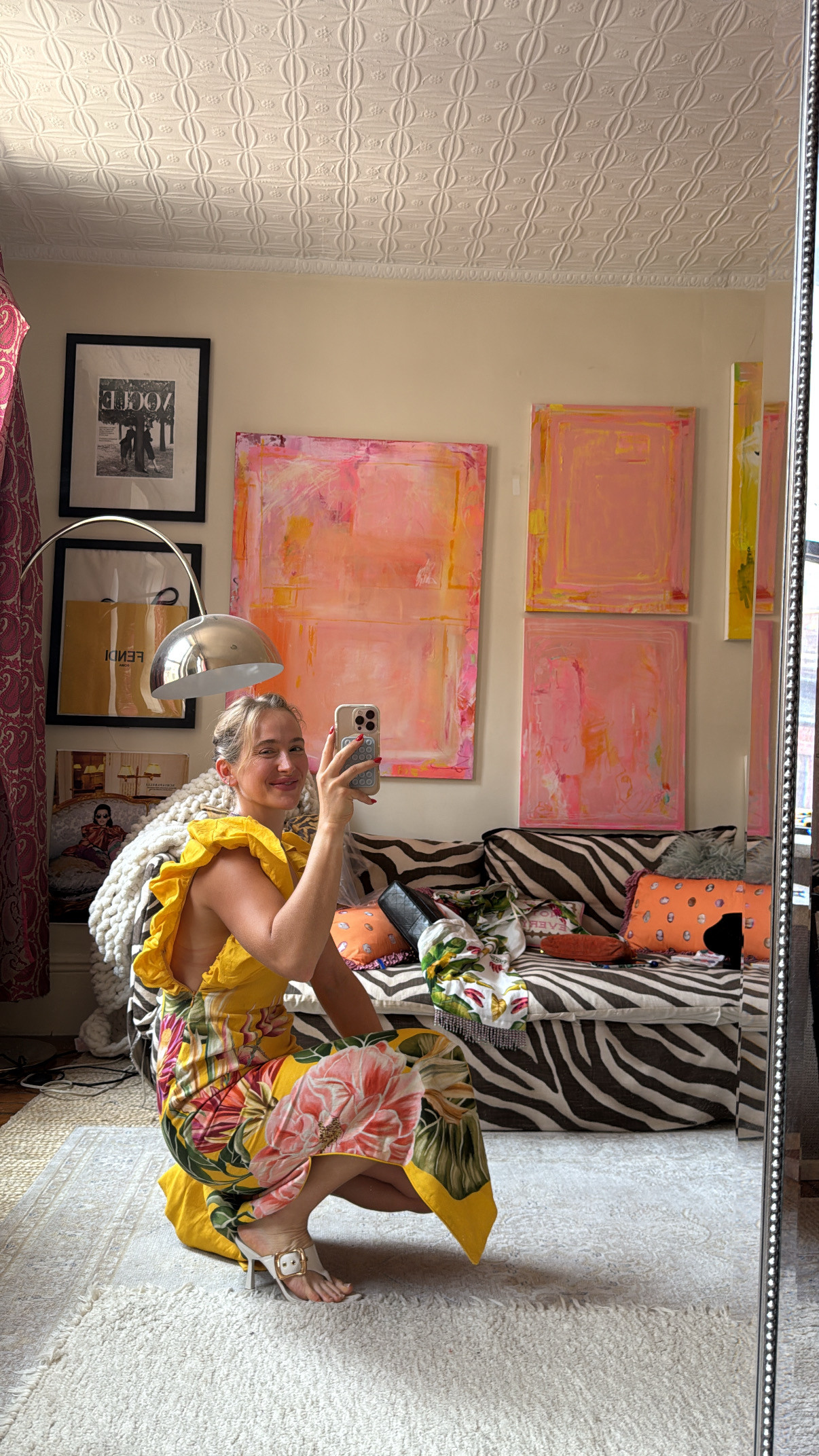 the perfect colorful summer party dress! wearing a size small 

 #LTKSummerEdit #LTKStyleTip