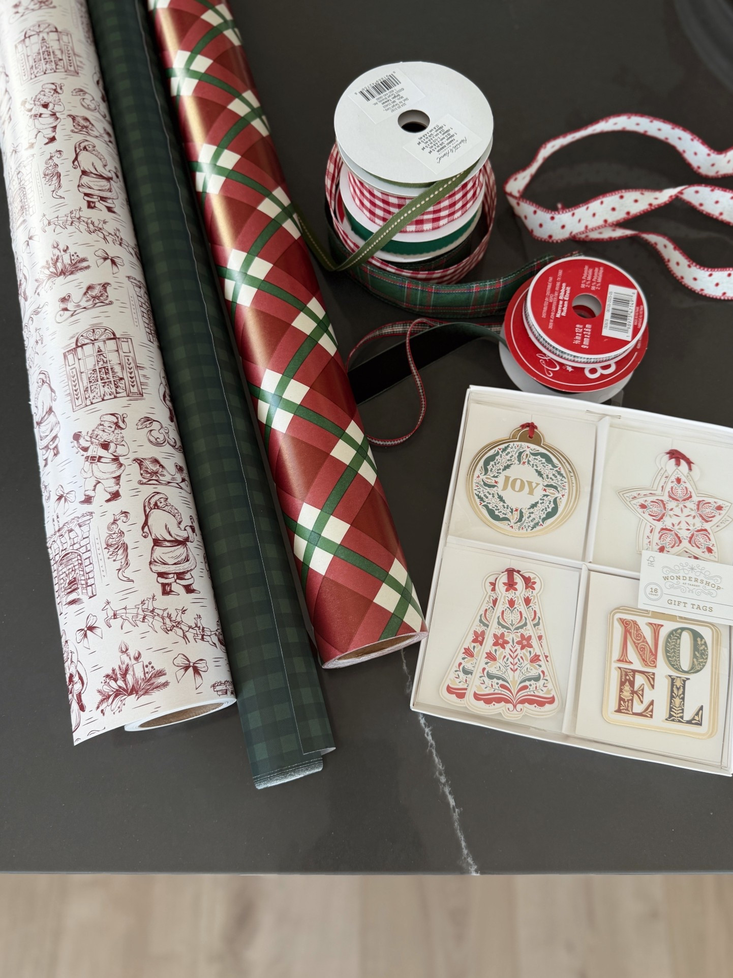 Linked to our wrapping paper and ribbon here! Gift wrap, supplies, Christmas gifts

#LTKFindsUnder50 #LTKHoliday #LTKGiftGuide
