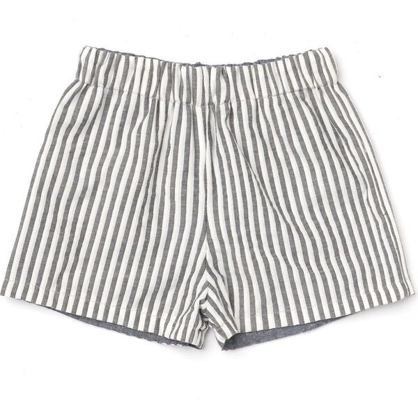 Reversible Chevy Shorts, Black Stripe | Maisonette