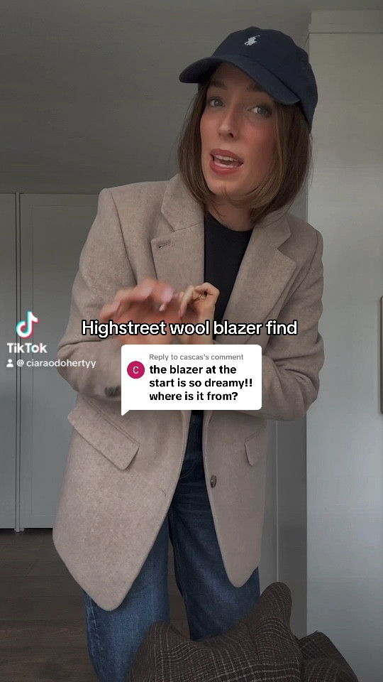 & other stories blazer find / autumn blazer haul / wool check blazer highstreet 🤎

#LTKworkwear #LTKstyletip #LTKautumn