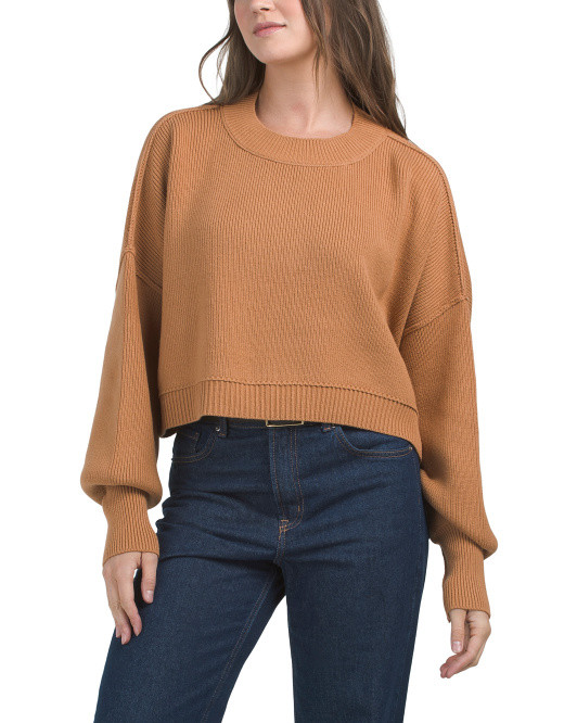 Easy Street Crop Sweater | TJ Maxx