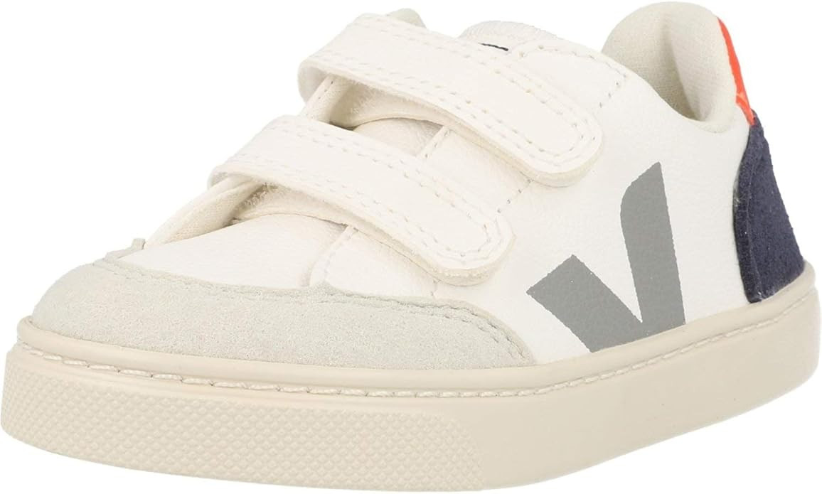 Veja Small V-12 Hook and Loop (Toddler) Extra White/Multicolor/Nautico Unisex EU 24 (US 8 Toddler... | Amazon (US)