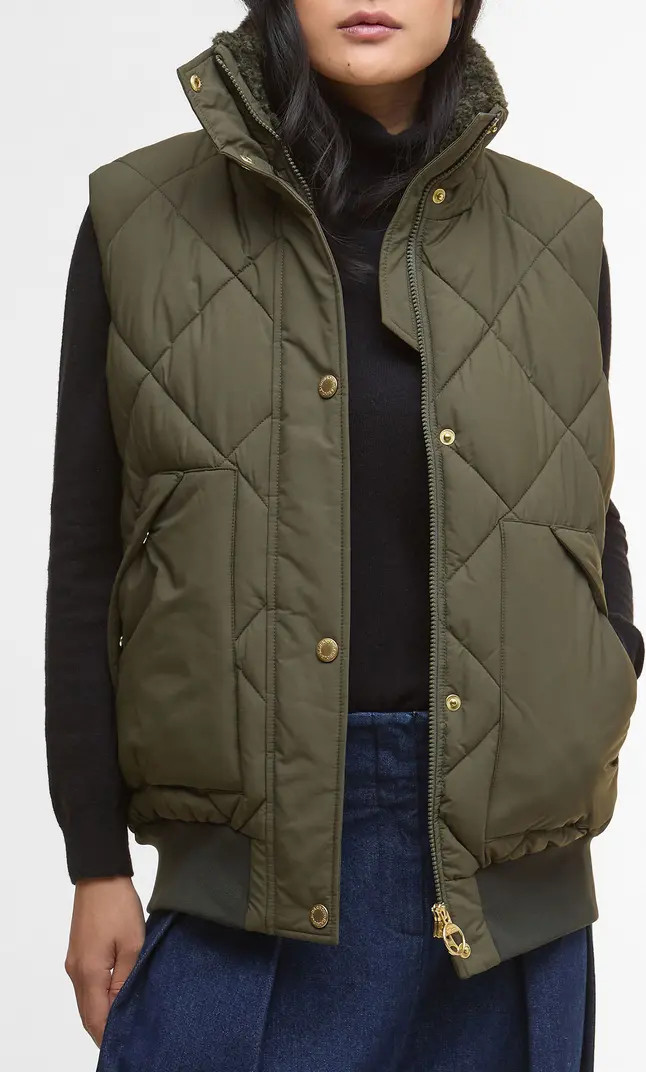 Becky Diamond Quilted Puffer Vest | Nordstrom