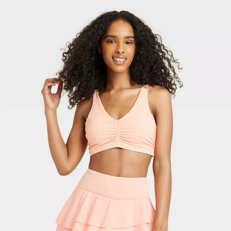 Women's Cinch Front Sports Bra - JoyLab™ | Target