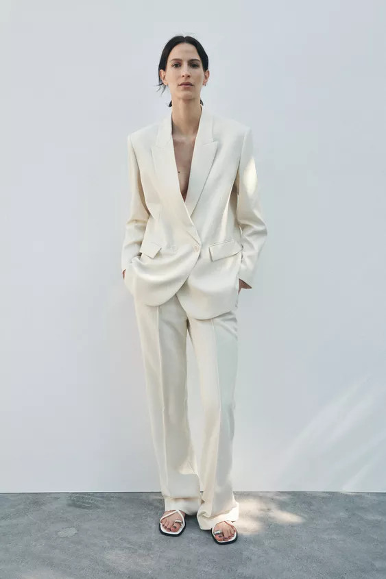 ZW COLLECTION DOUBLE BREASTED JACKET | Zara US