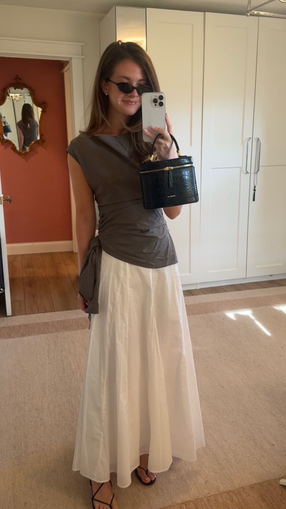 wearing an XS in the top and a 4 in the skirt - found the skirt in store! You can check availability on the h&m website!

#LTKWorkwear #LTKootd