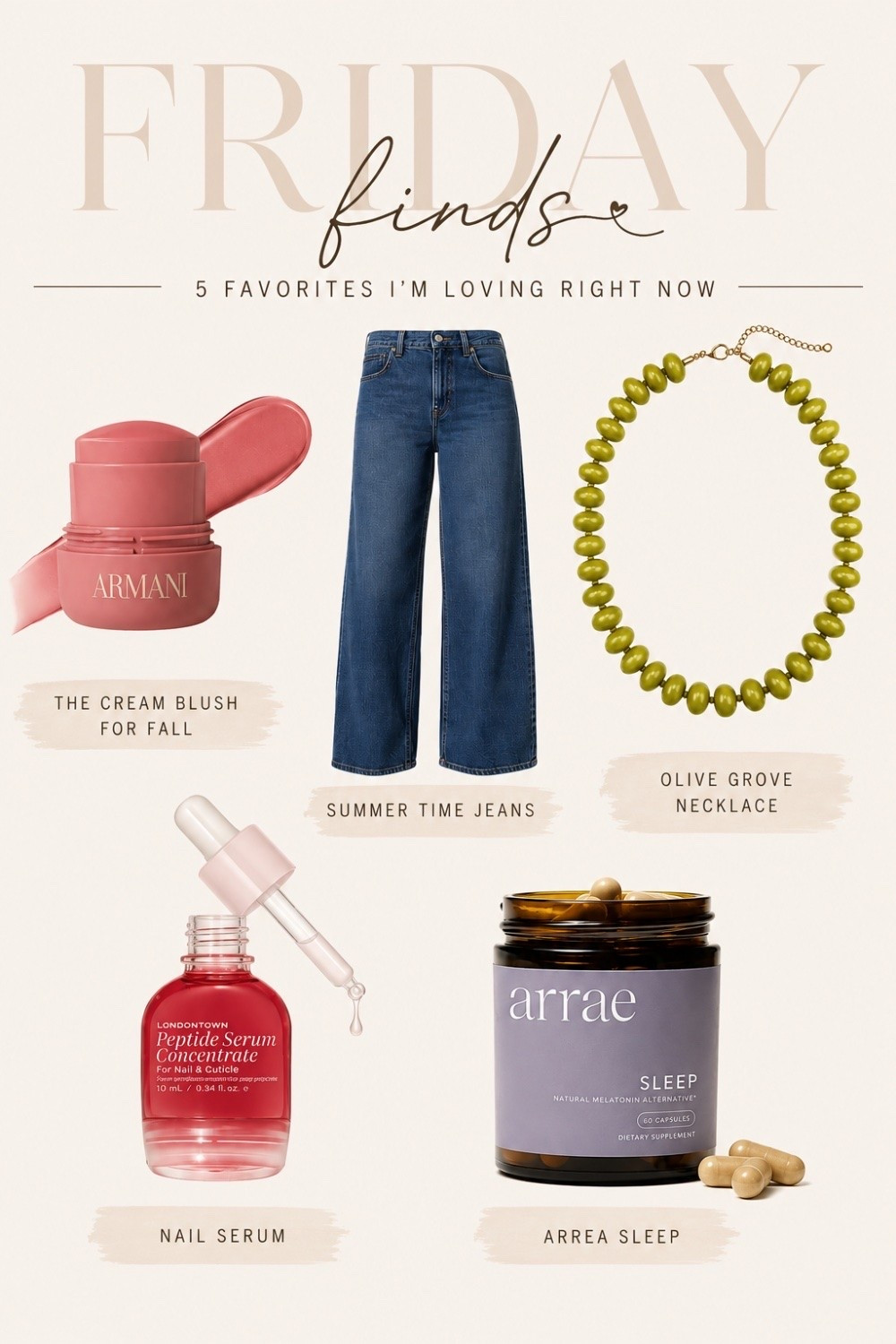 Some favorite finds ❤️

#LTKBeauty #LTKOver40
