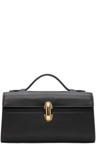 Savette - Black Symmetry Pochette Top Handle Bag | SSENSE