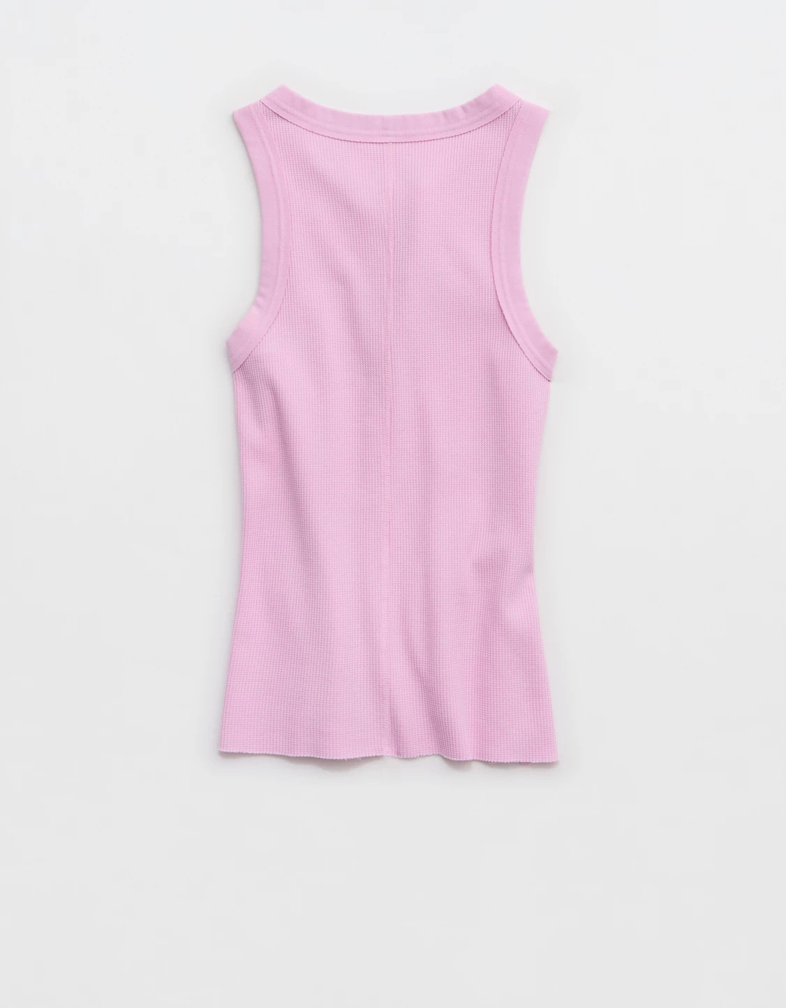 Aerie Unwind Waffle Henley Tank Top | American Eagle Outfitters (US & CA)