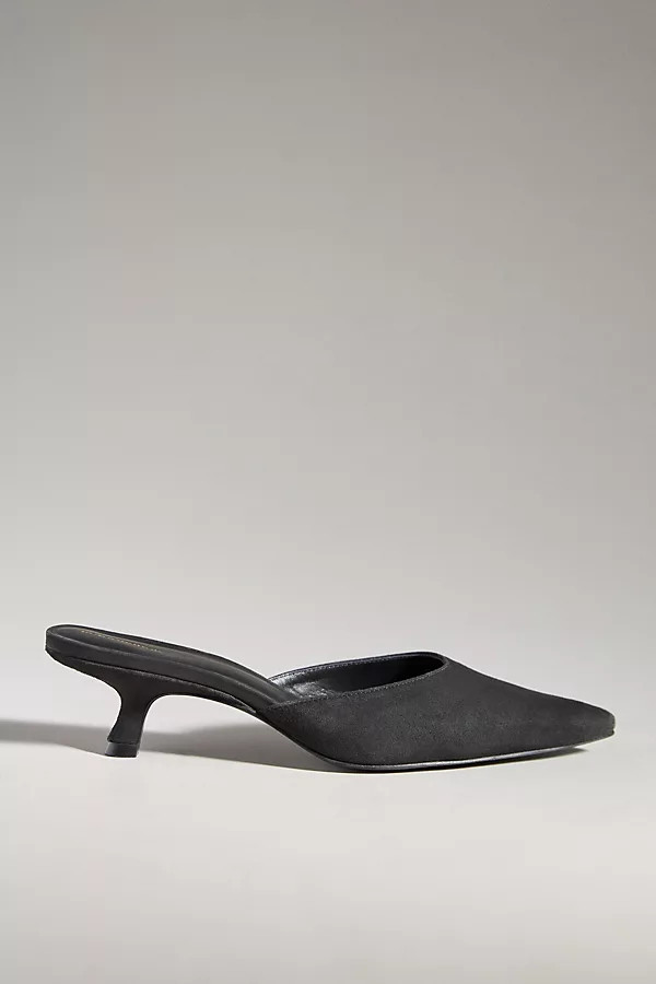 Wilda Kitten-Heel Mules | Anthropologie (US)