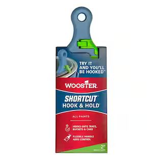 Wooster 2 in. Shortcut Hook & Hold Polyester Angle Sash Brush 0H32210020 - The Home Depot | The Home Depot