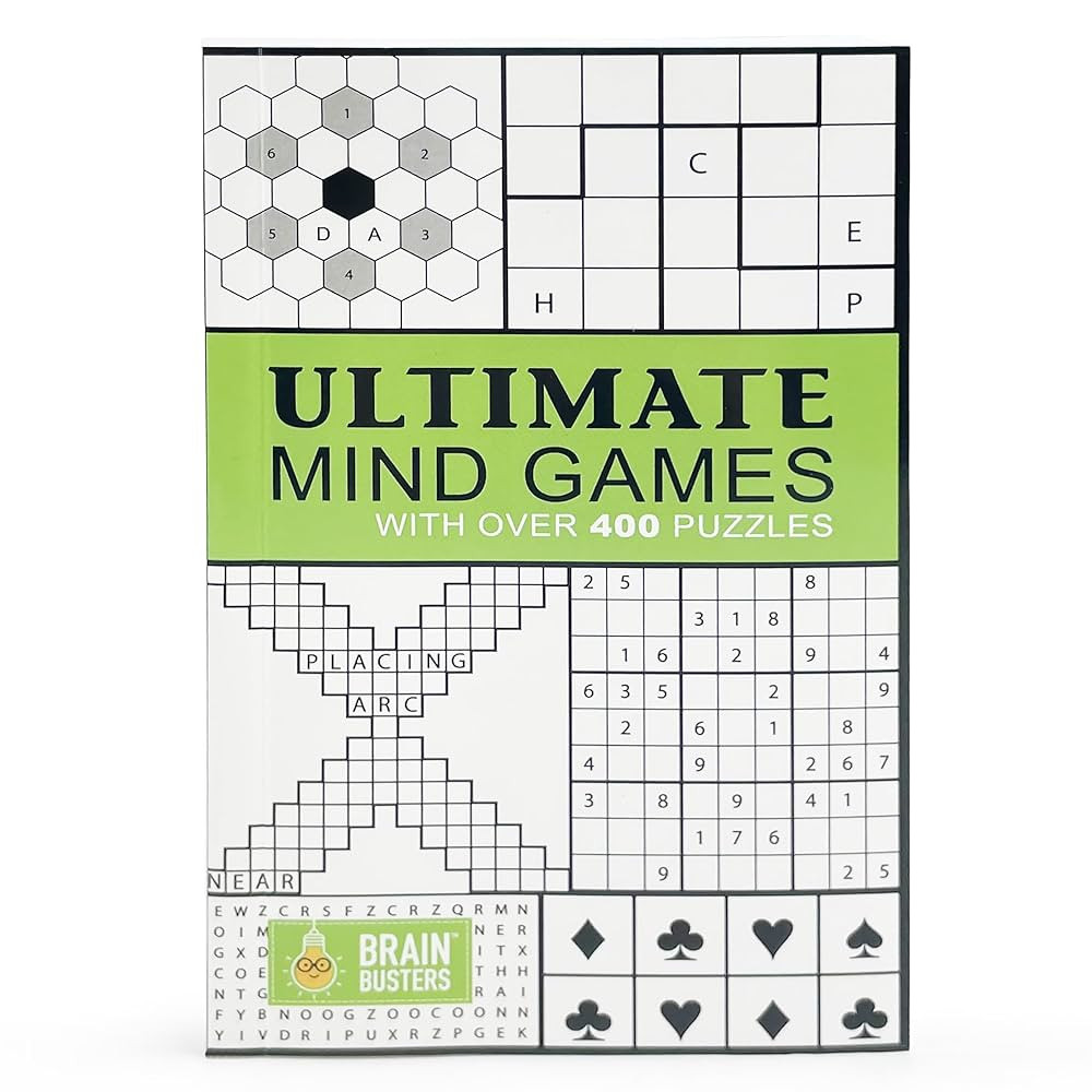 Ultimate Mind Games: With Over 400 Puzzles (Brain Busters) | Amazon (US)