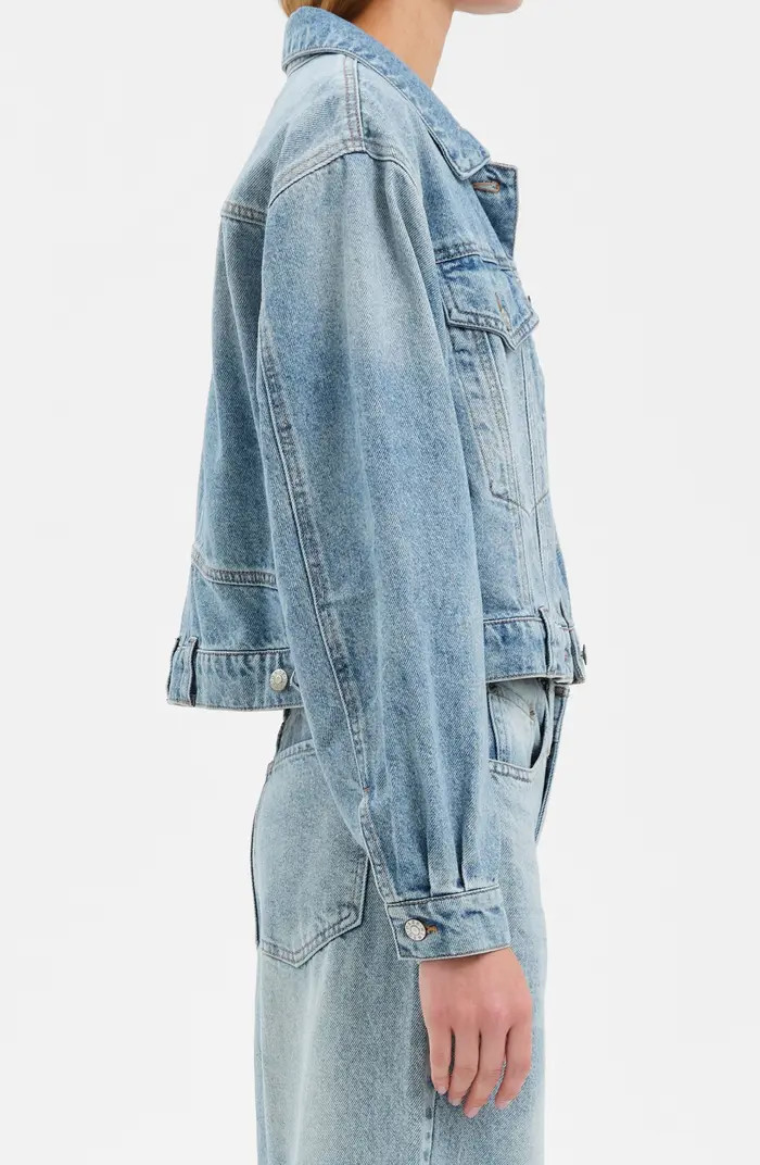 DAZE Bestie Crop Denim Jacket | Nordstrom | Nordstrom