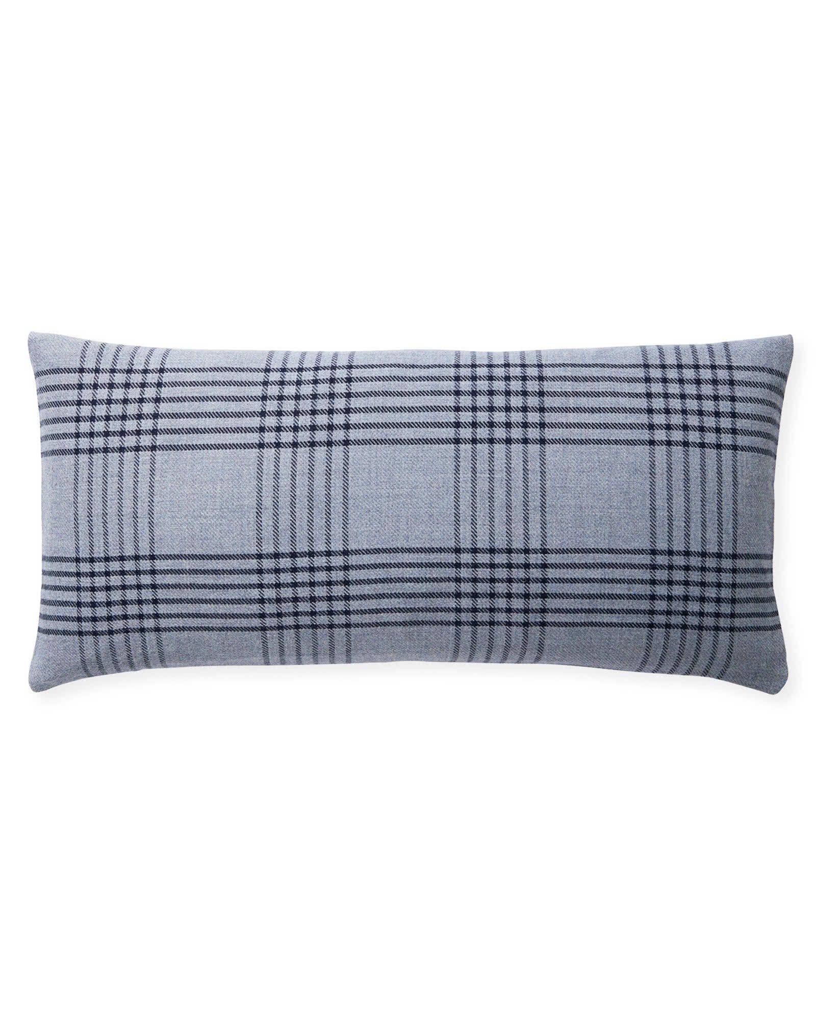 Blakely Plaid Pillow Cover | Serena and Lily