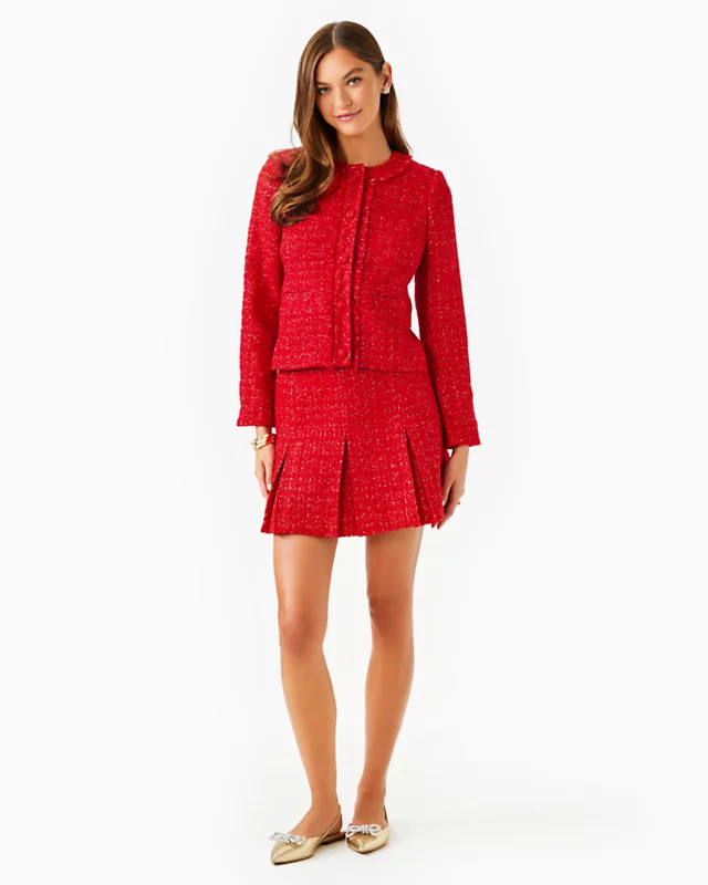 Masami Jacket & Cammi Mini Skirt Boucle Set | Lilly Pulitzer