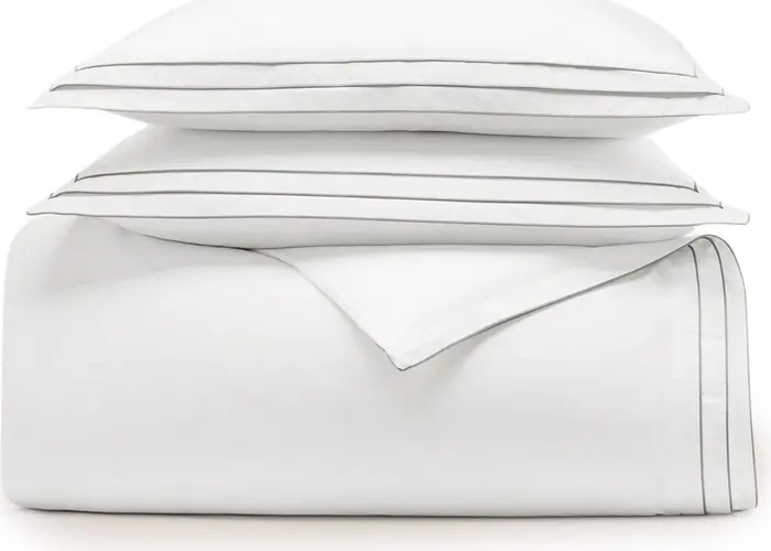 Boll & Branch Signature Triple Pleat Duvet Cover & Sham Set | Nordstrom | Nordstrom