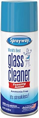 Sprayway SW053R Ammonia-Free Glass Cleaner, Foaming Action - Streakless Shine, 15 Oz | Amazon (US)