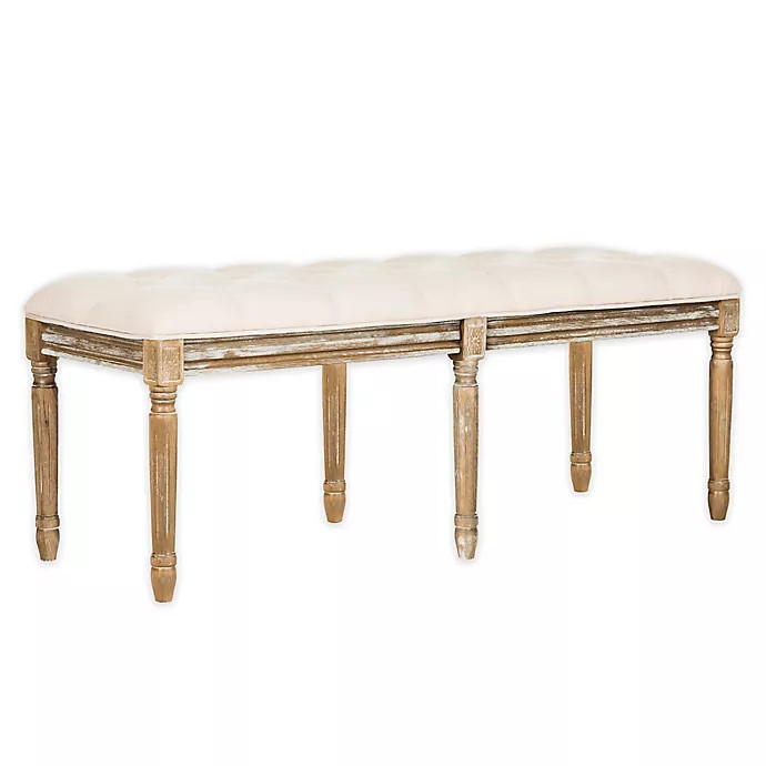 Safavieh Rocha Tufted Bench | Bed Bath & Beyond