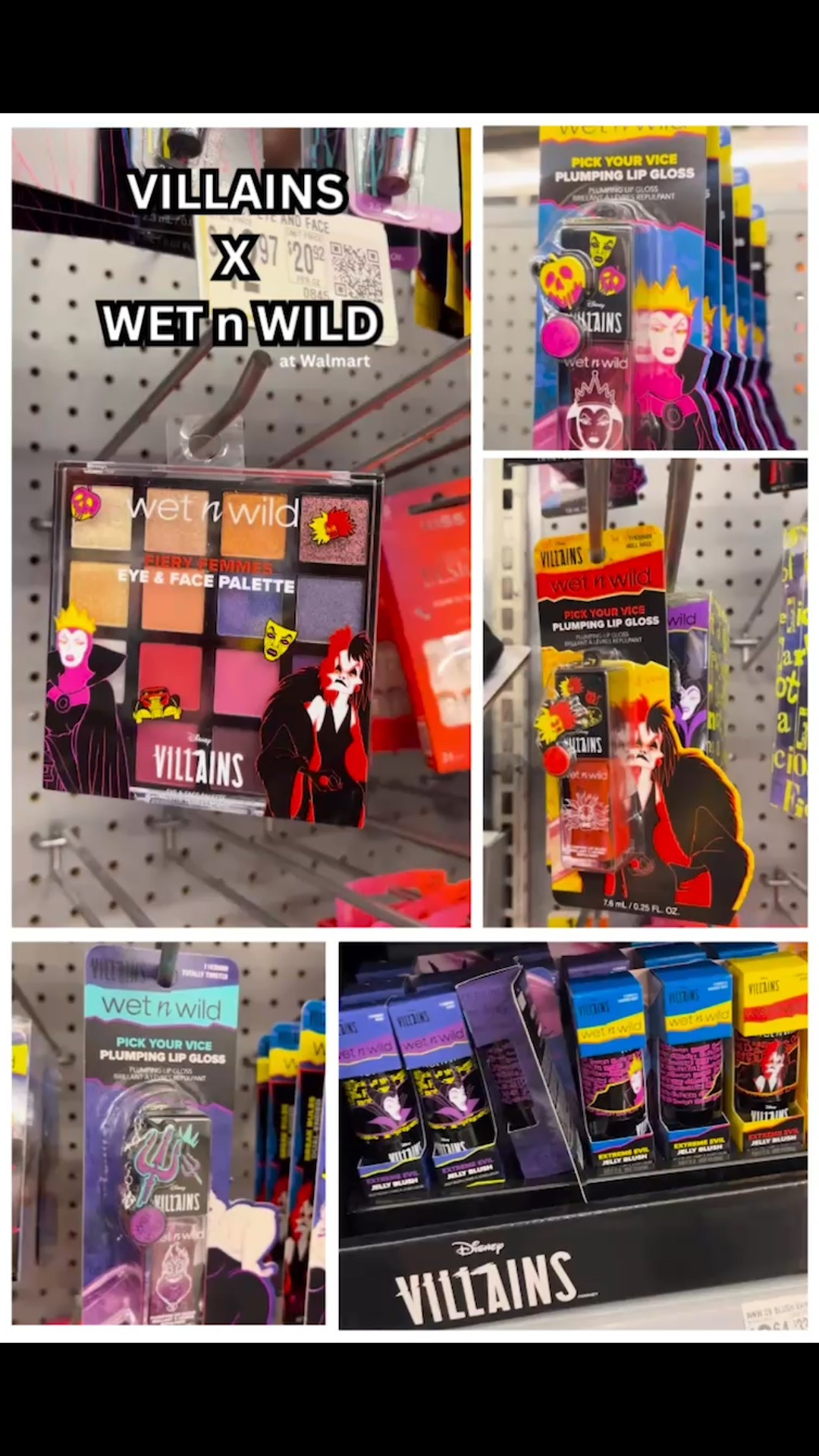 Love this VILLAINS X WET n WILD collab at Walmart. Especially the plumping lip gloss 💋

#LTKBeauty #LTKHalloween