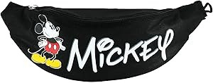 Disney Mickey Mouse Waist Pack, Black | Amazon (US)