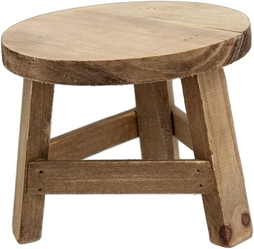 Park Hill 5.5" x 7" Wooden Mini Stool Display Stand | Amazon (CA)