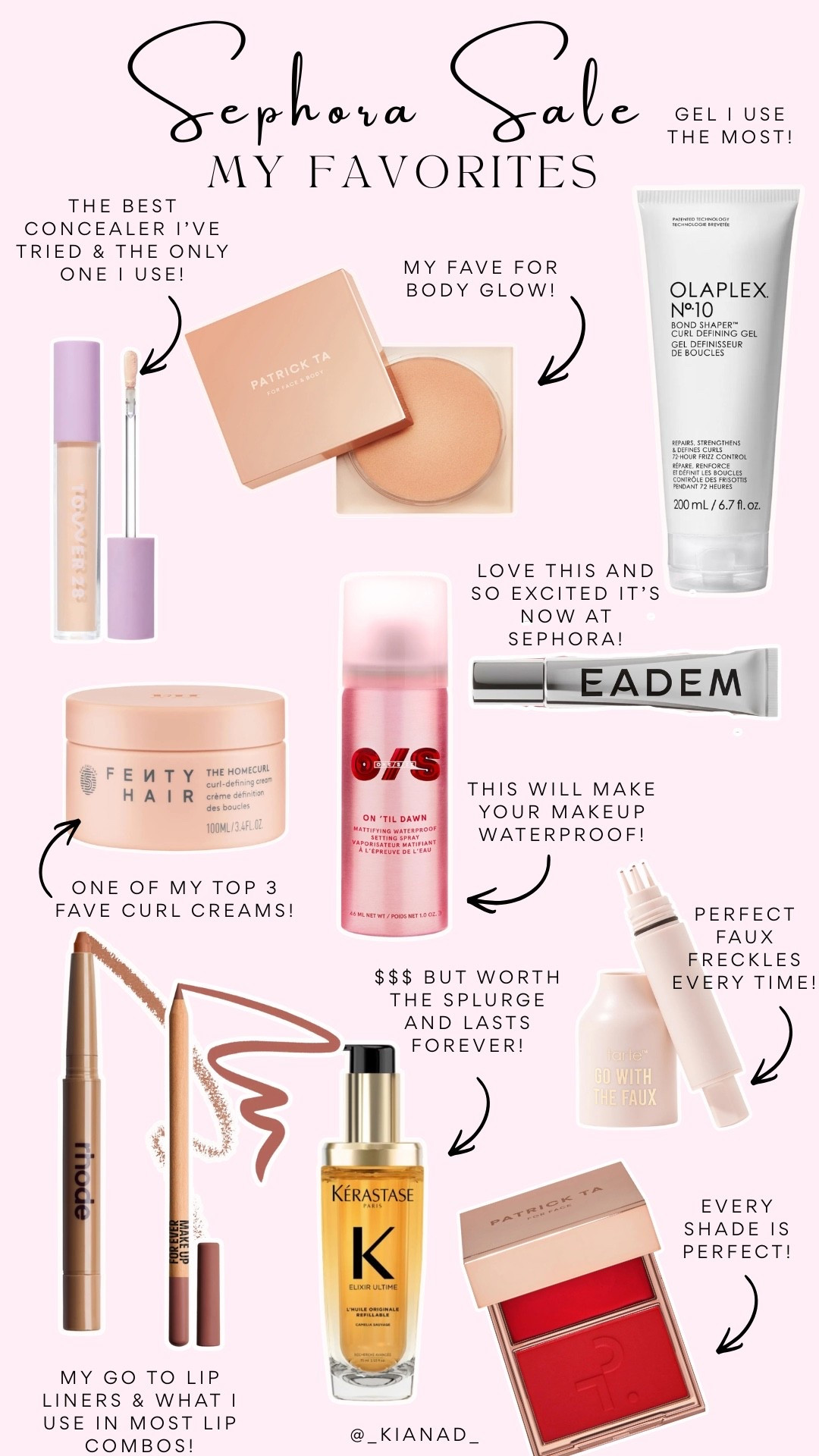 Some of my Sephora sale faves! 

#LTKBeauty #LTKSaleAlert