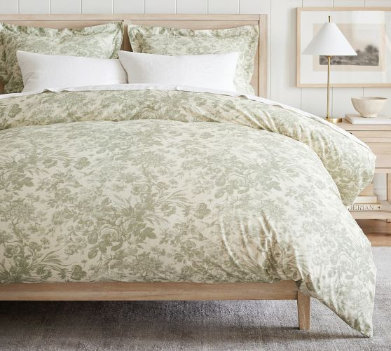 Sham Loden · King · Set of 2 $130     ColorColor:  Loden SizeSize:  King  Standard  King  Euro ... | Pottery Barn (US)