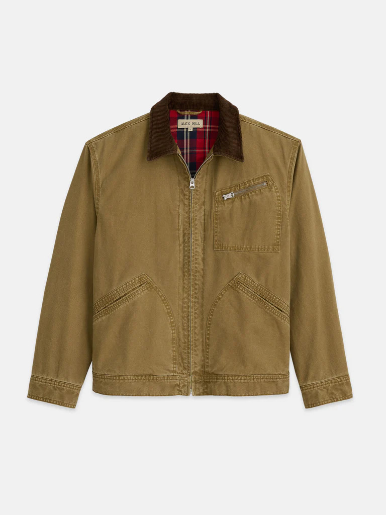 Miller Zip Jacket in Canvas
            
              
  
    
    $225 | Alex Mill