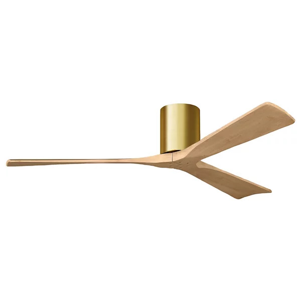 Irene-H Flushmount 3 Blade Ceiling Fan | Lumens