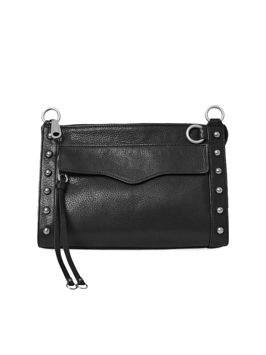 Mab Studded Leather Crossbody Bag | Saks Fifth Avenue