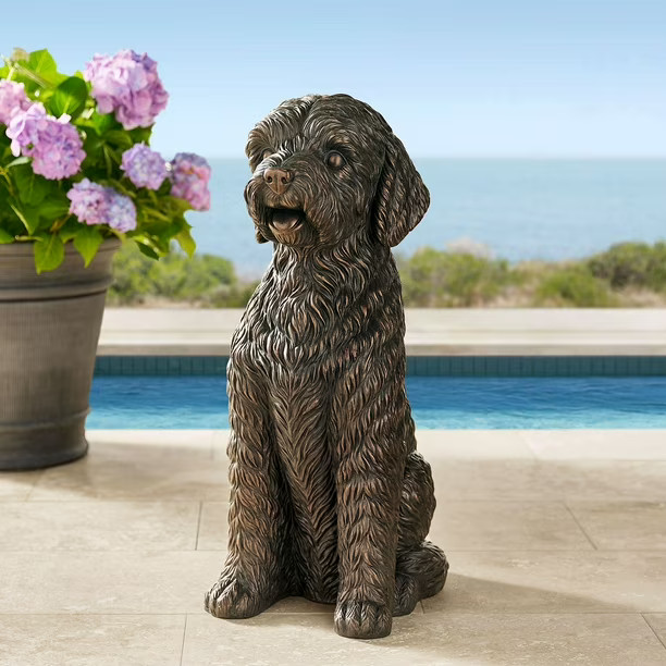 Member's Mark Sitting Doodle Dog Statue | Sam's Club