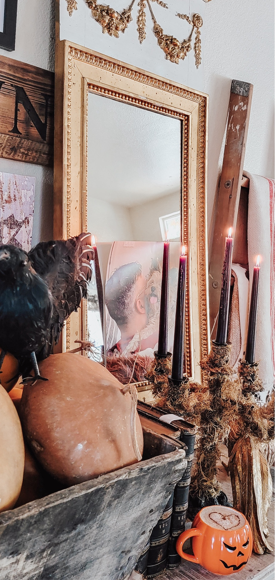 Halloween decor! Vintage decor 

Looking for Simple Halloween decor .

#tabletopdecor
#coffeetabledecor

#LTKSeasonal #LTKHalloween #LTKHome