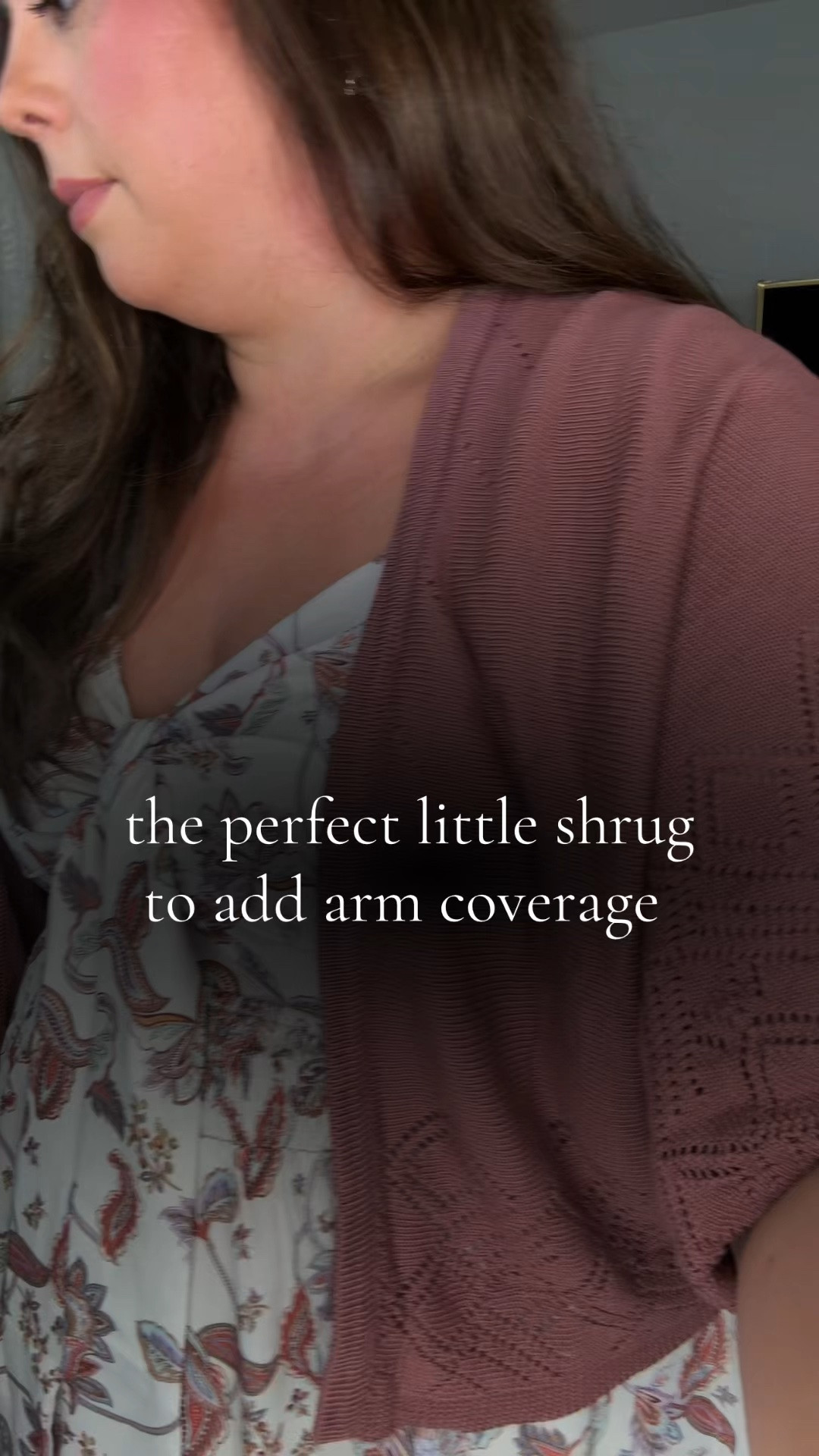 Cute little sweater for arm coverage

#LTKPlusSize