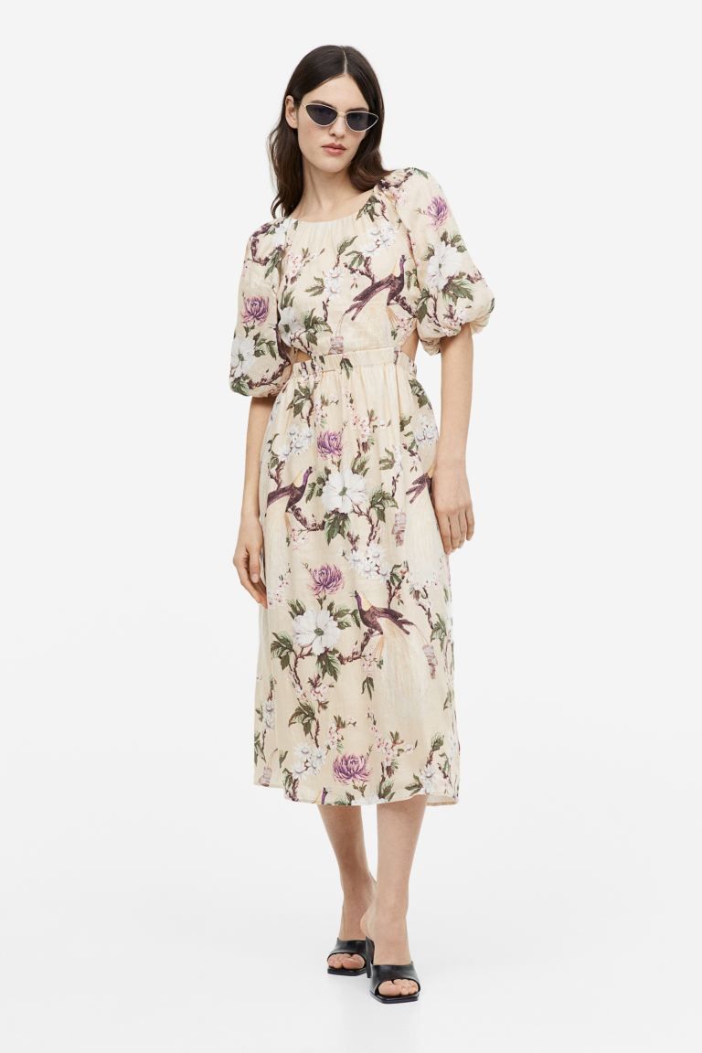 Voluminous Cut-out Dress | H&M (US + CA)