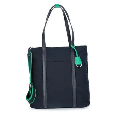 Free Assembly Women's Tote Bag, Navy | Walmart (US)