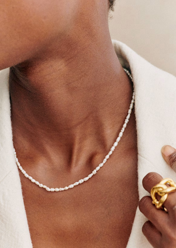 Irma Pearl Necklace | Sezane Paris - US