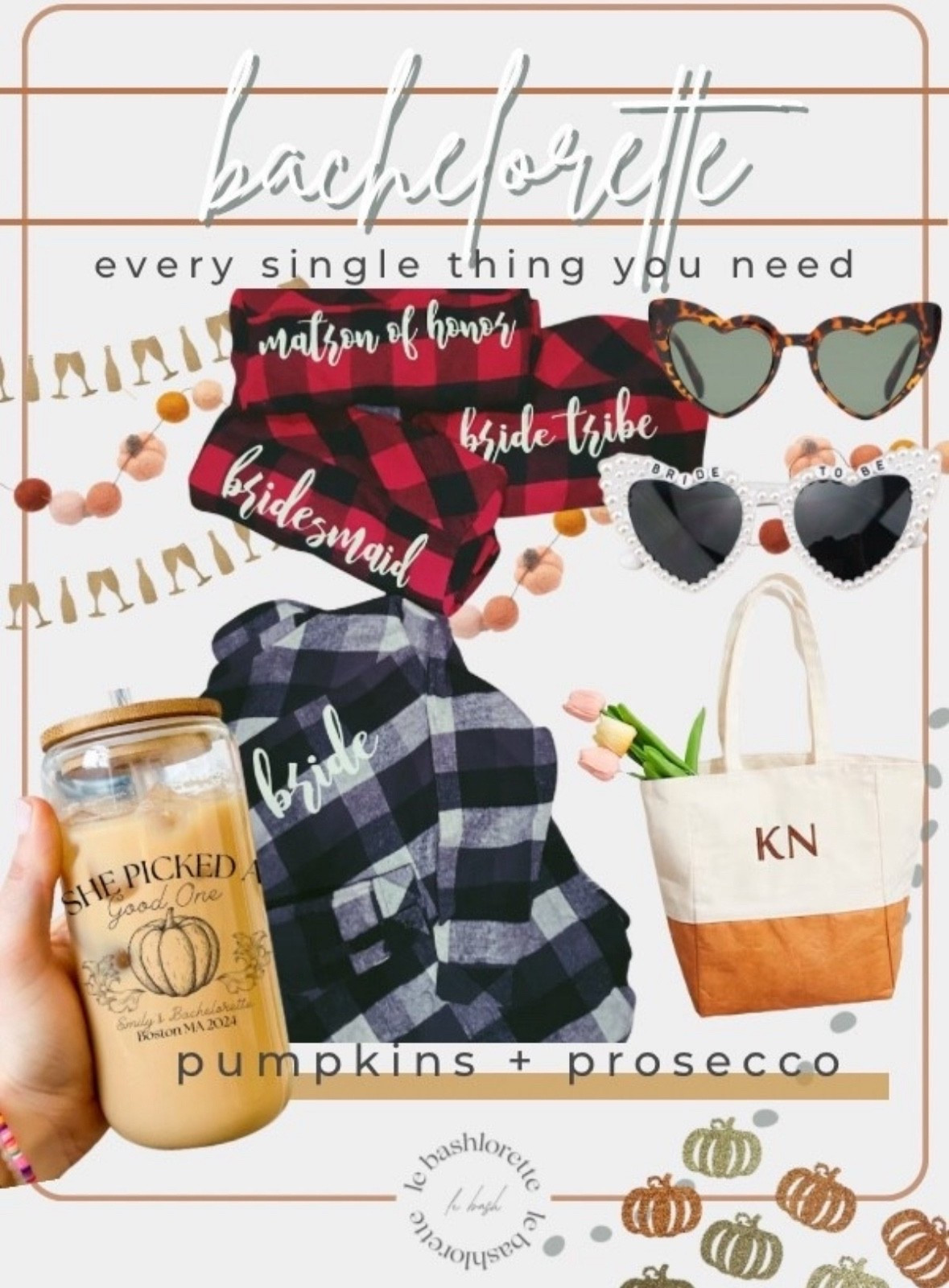 Bachelorette Party: Pumpkins and Prosecco Theme
🎃🤎🥂✨🫒🍁

#lebash
#leBASHlorette
#pumpkinpatch
#hayrideoutfit
#bacheloretteparty


Follow my LTK @le_BASHlorette on the @shop.LTK app to view this post and get my exclusive app-only content!

#liketkit #LTKWedding #LTKParties #LTKSeasonal
@shop.ltk
https://liketk.it/5lYvb