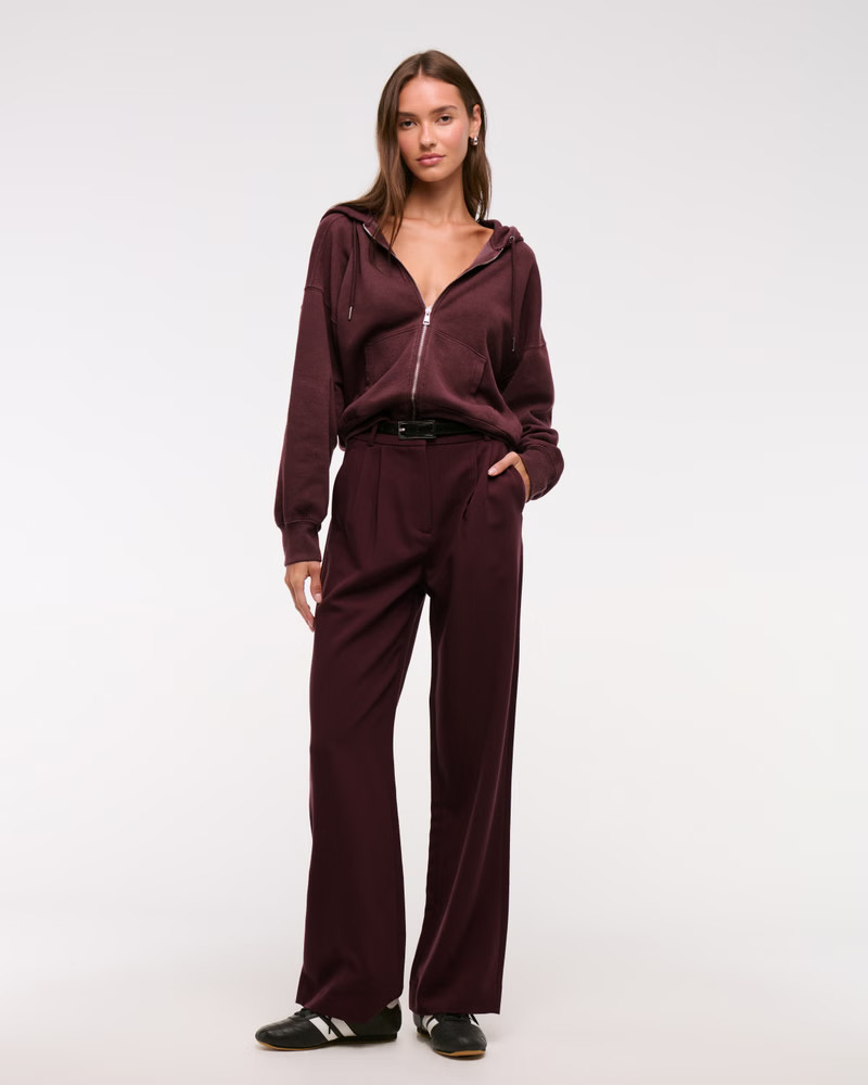 Women's Sunday Hooded Full-Zip | Women's New Arrivals | Abercrombie.com | Abercrombie & Fitch (US)