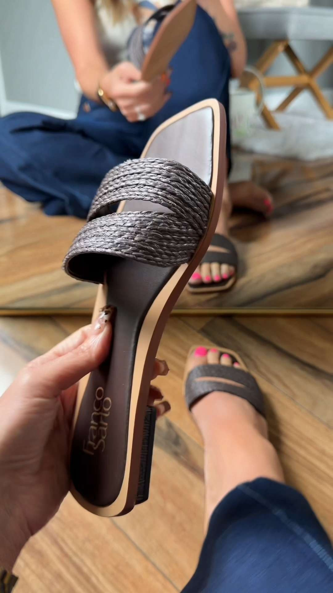 They’re flat and comfortable but don’t give “basic sandal” at all.

#LTKShoes #LTKStyle #LTKTrend #DailyFits #WearableLooks #ChicSimple #earnscommissions 

 #LTKMothersDay #LTKSeasonal #LTKOver40