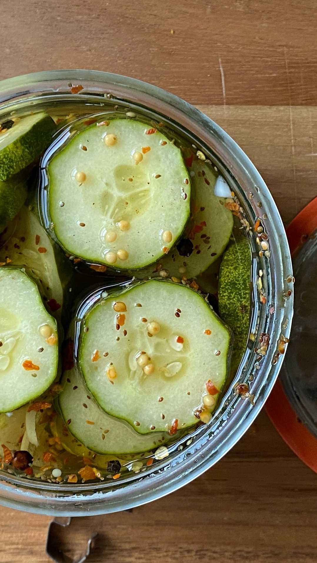 This week for old-fashioned summer Saturdays, I’m sharing the easiest way to preserve those homegrown cucumbers, no canning no fuss. These crisp refrigerator pickles come together in minutes and make your fridge feel like a vintage country pantry. Go to BelleAntiquarian.com for the complete recipe

#LTKOver40 #LTKSummerEdit #LTKHome